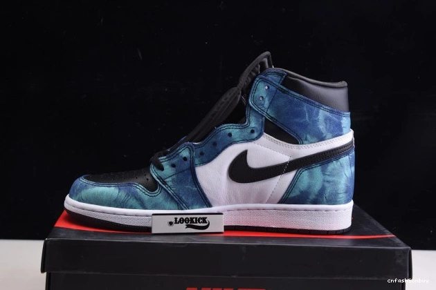 High 1 Tie-Dye Air CD0461-100 Jordan OG 0812